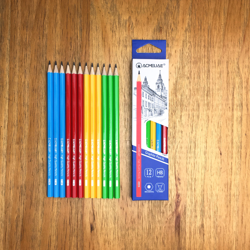 Russia Cedar Wood HB Pencil Hexagonal (Spot supply)