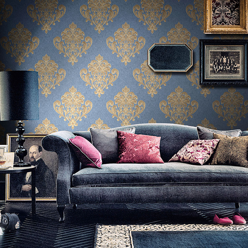 Classic European Design Non-woven Home Wallpaper