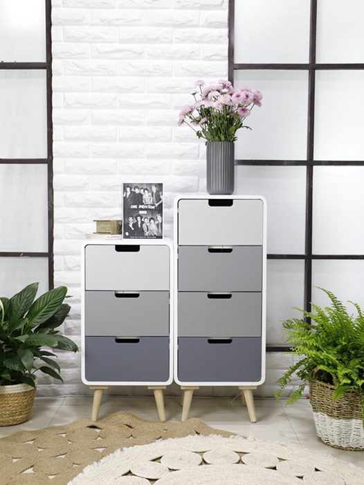3 /4 drawers units