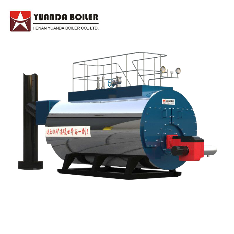 WNS 1 ton to 20 ton natural gas diesel heavy oil fired steam boiler