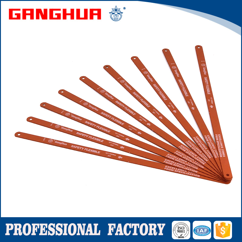 Safety flexible high carbon steel color hacksaw blade