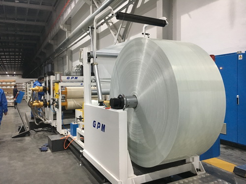 PE Continuous Glass Fiber Reinforced Thermoplastic Unidirectional Tape Production Line