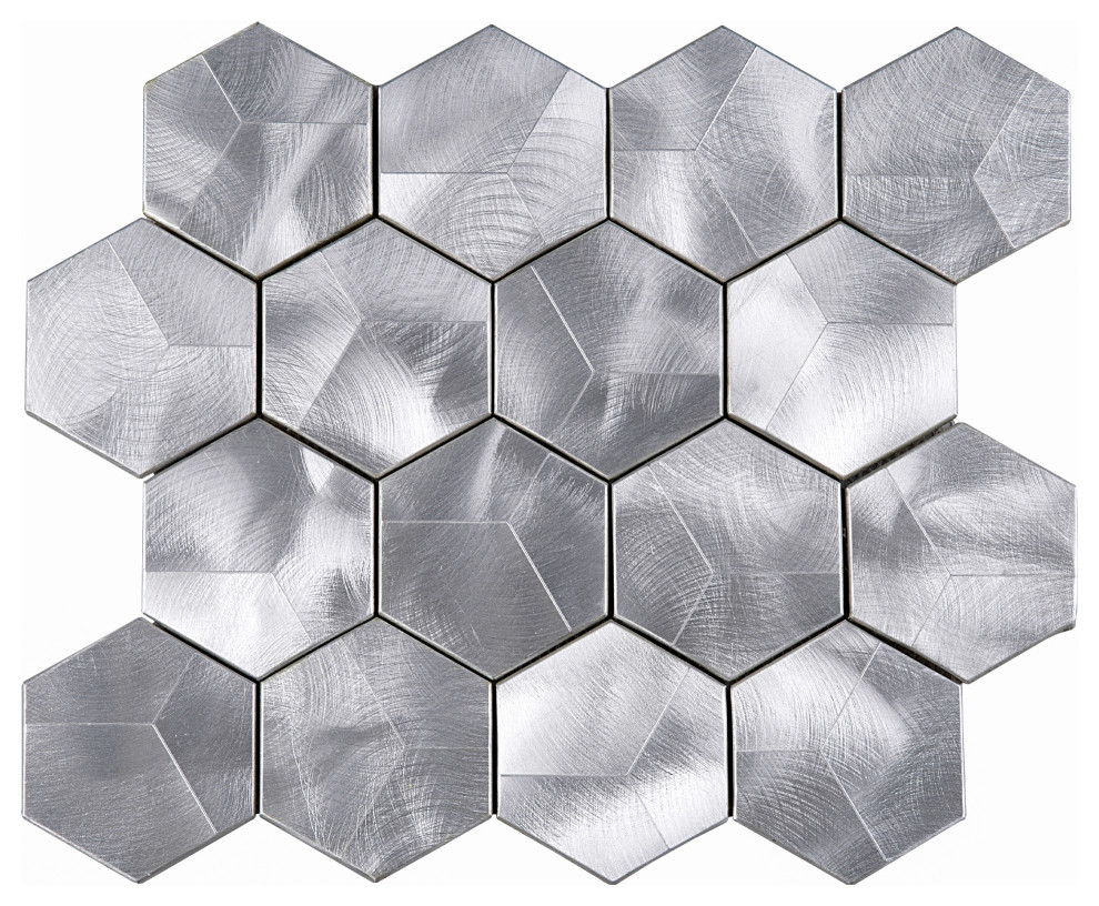 Haxagon Aluminum mosaic