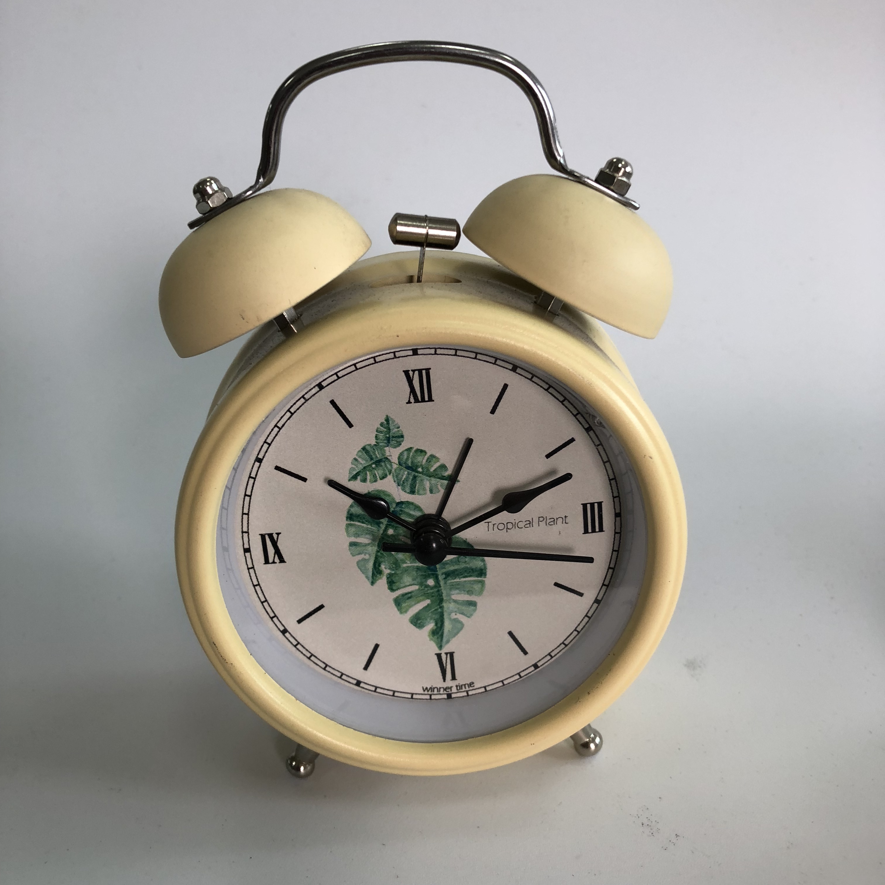 Antique twin bell alarm clock