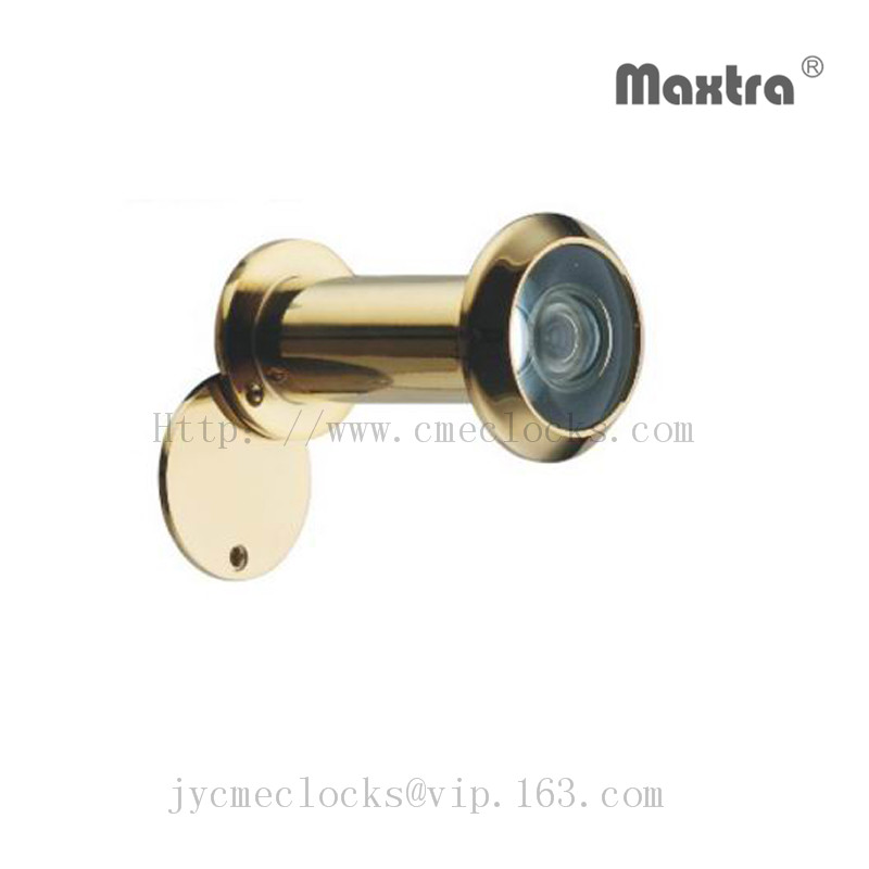 Wooden door with cover glass door view