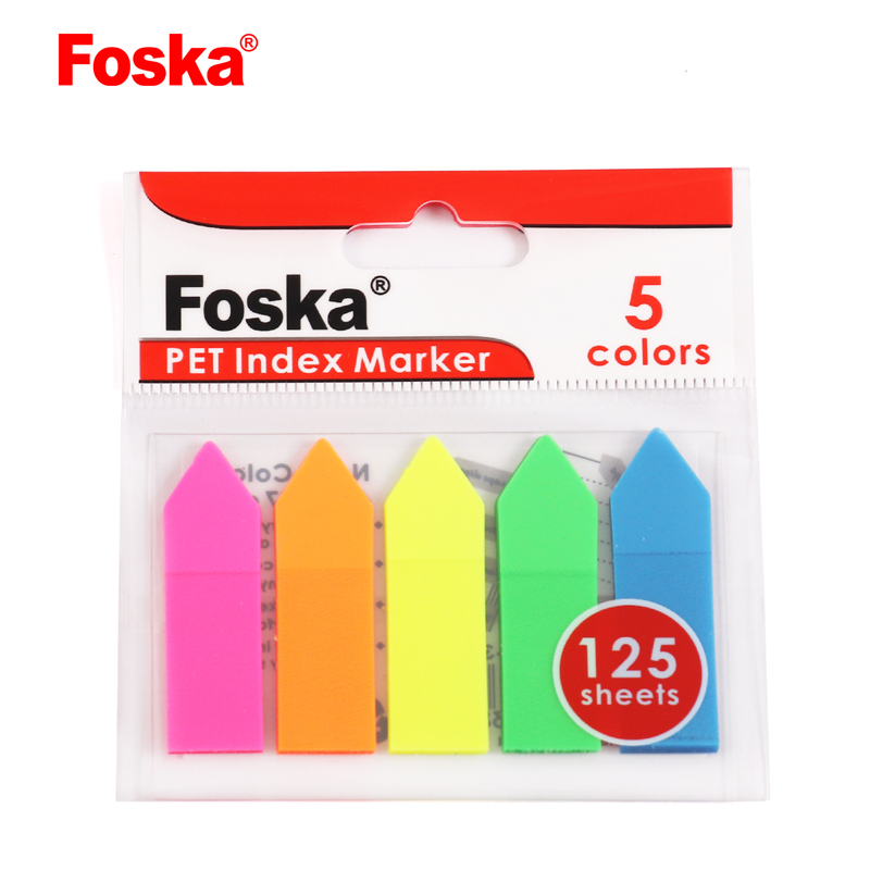 Colorful Adhesive Office PET Index Marker