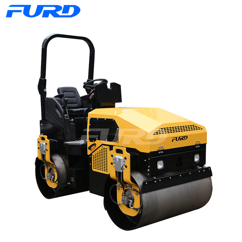 3 Ton Double Drum Asphalt Roller Vibratory Road Roller Compactor