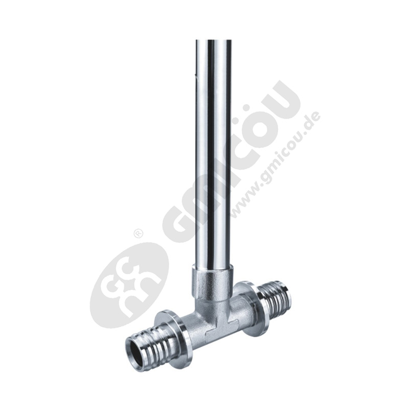 Welded three-way pipe fittings