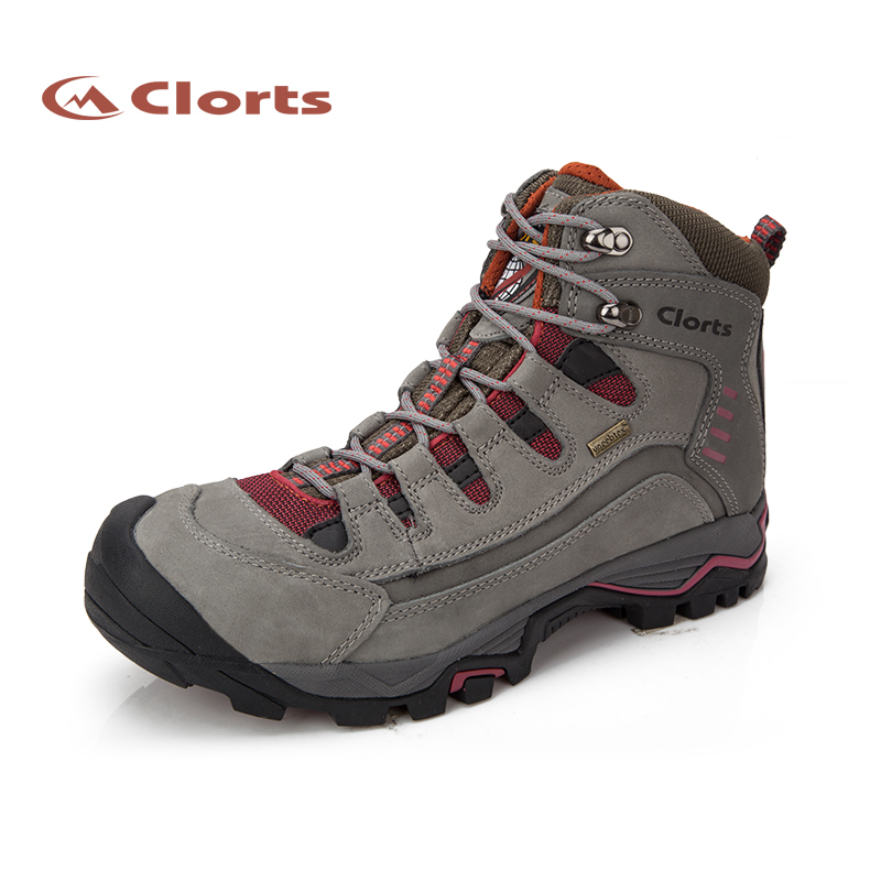 CLORTS outdoor shoes hiking shoes Nubuck Leather Waterproof PU+Rubber Outsole Hiking Boots factory manufacturer
