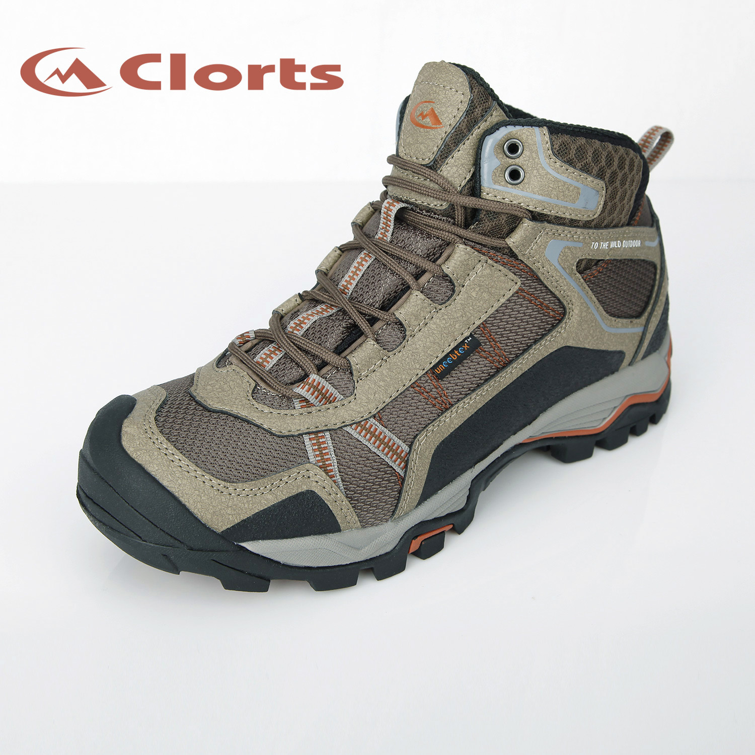 CLORTS Waterproof Rubber Outsole Hiking Boots Outdoor Shoes
