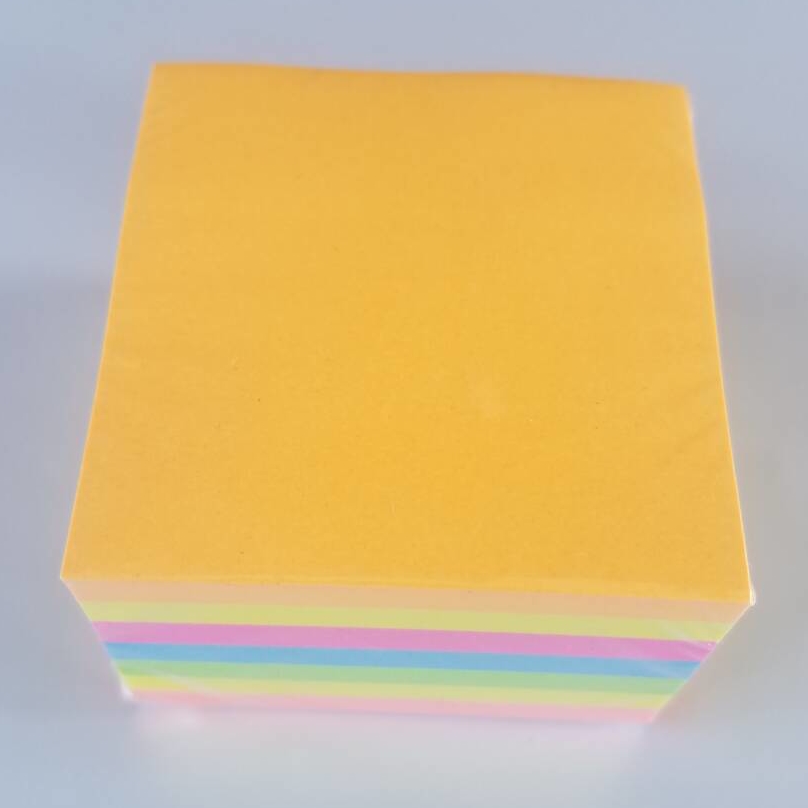 sticky notes cube