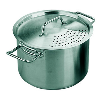 Stainless steel pasta pot