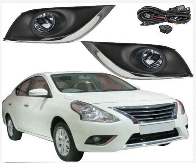 Fog Lamp Fit For Nissan Sunny 2014