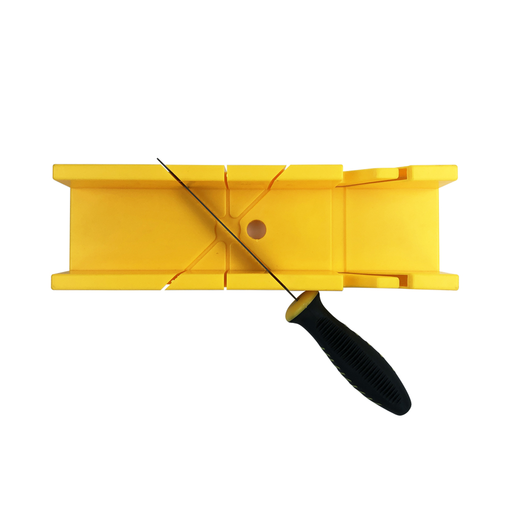 mitre box one99 hand tool customizable portable plastic mini miter box