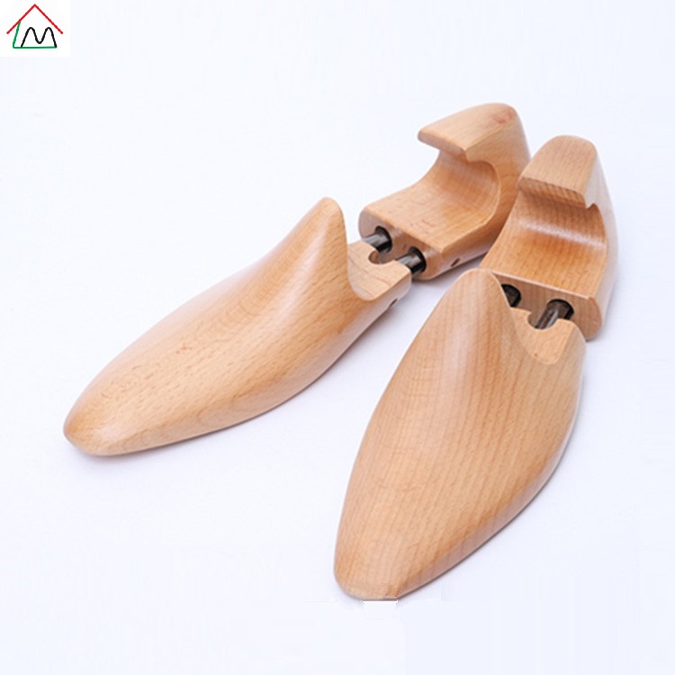 new style beech wooden shoe tree mens