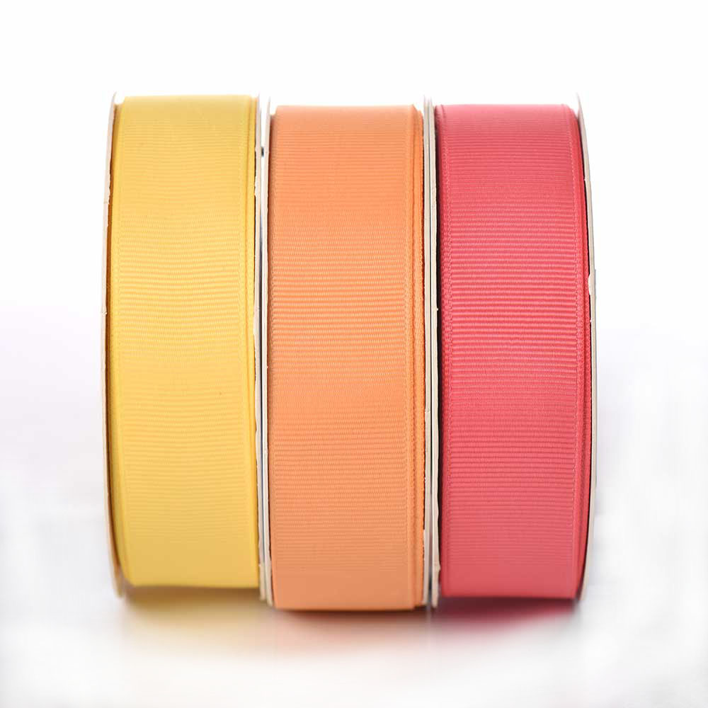 Polyester grosgrain ribbon