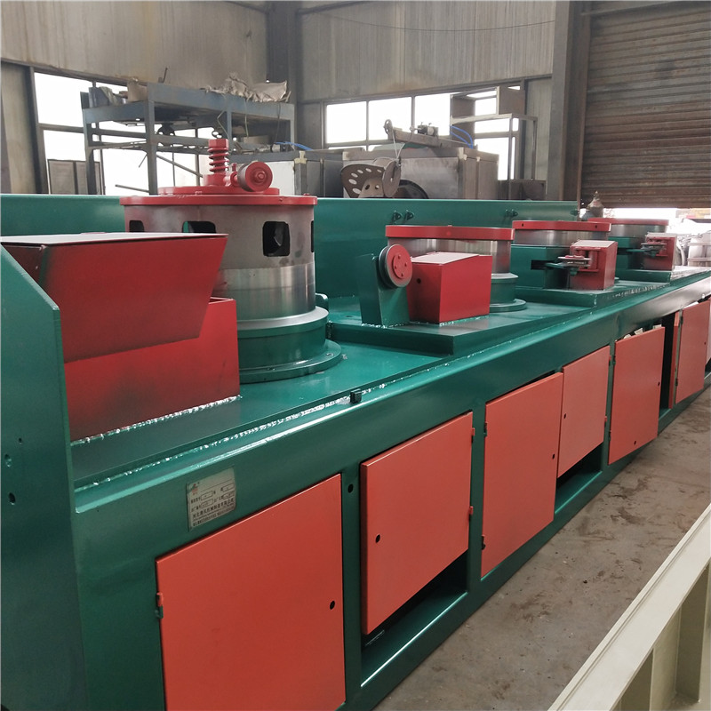 6.5-2.0mm straight line wire drawing machine with high output capcaity