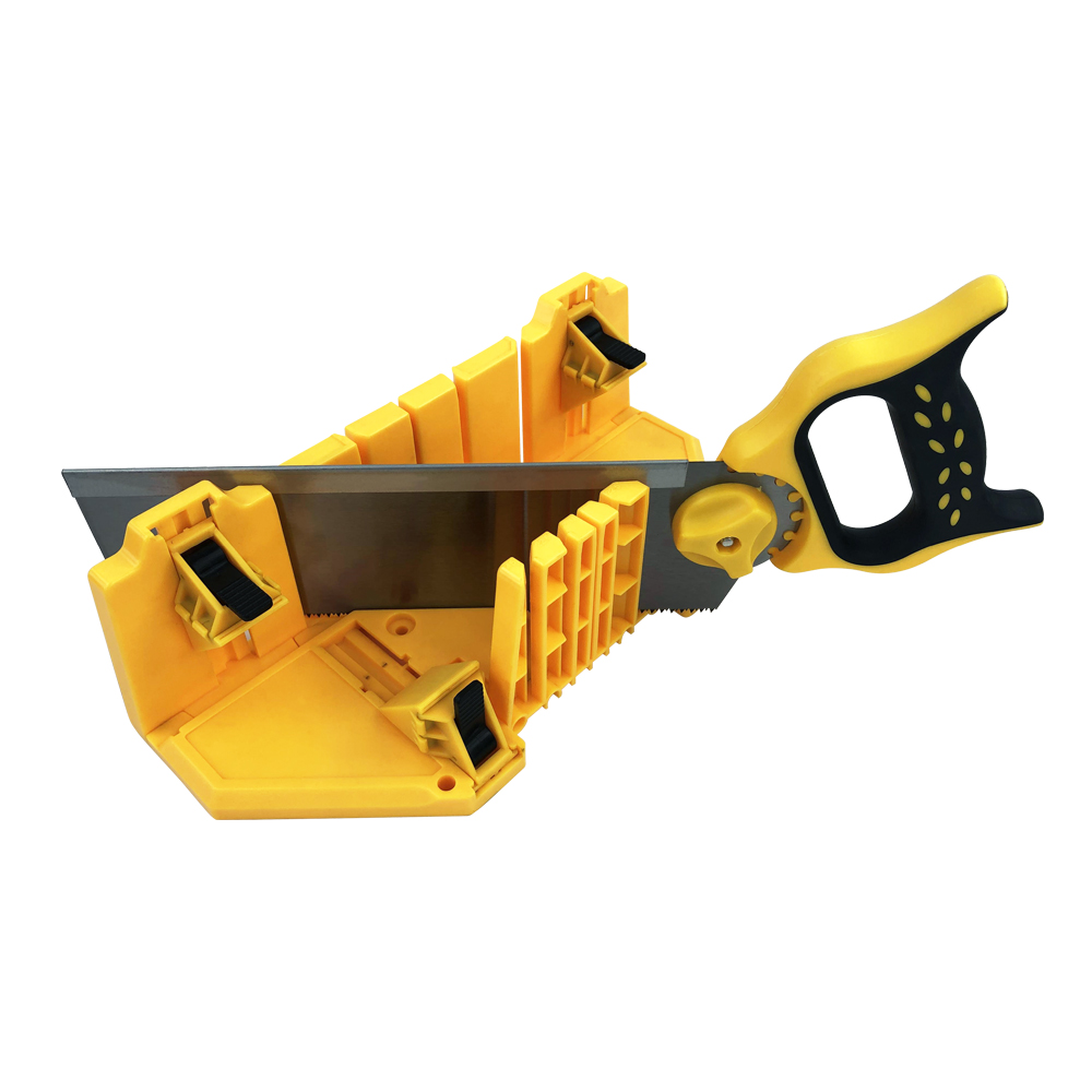 mitre box detachable adjustable trapezium clamping hacksaw miter box