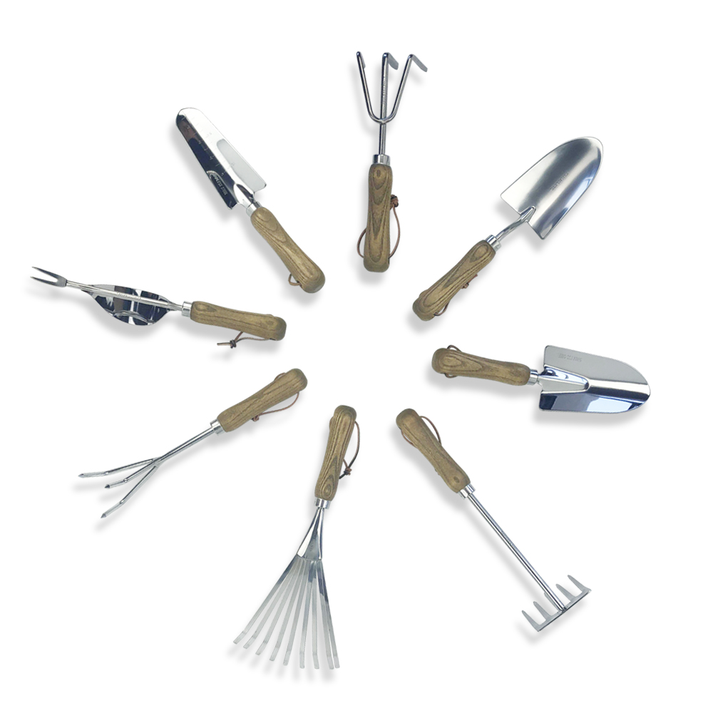 Garden sets ash wood hand tools kit
