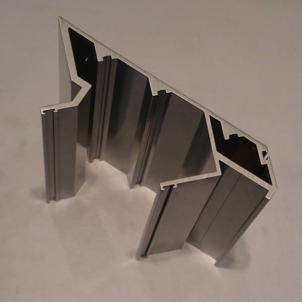 Aluminium profiles for aluminium unitized glass curtain wall
