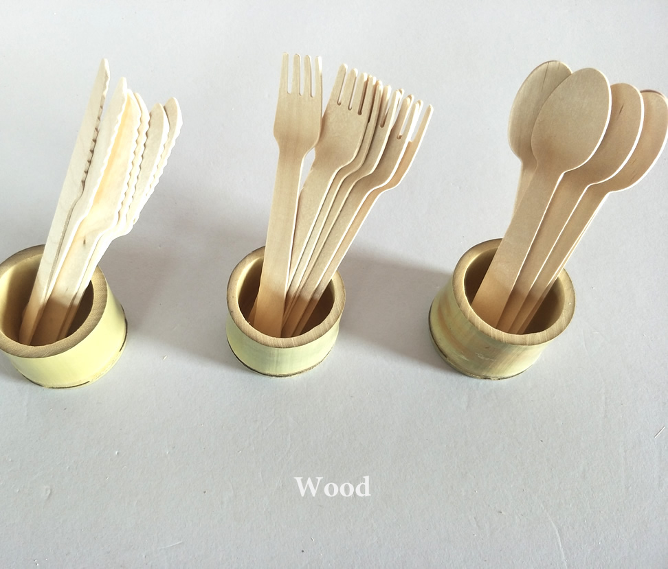wooden knife/wooden fork/wooden spoon