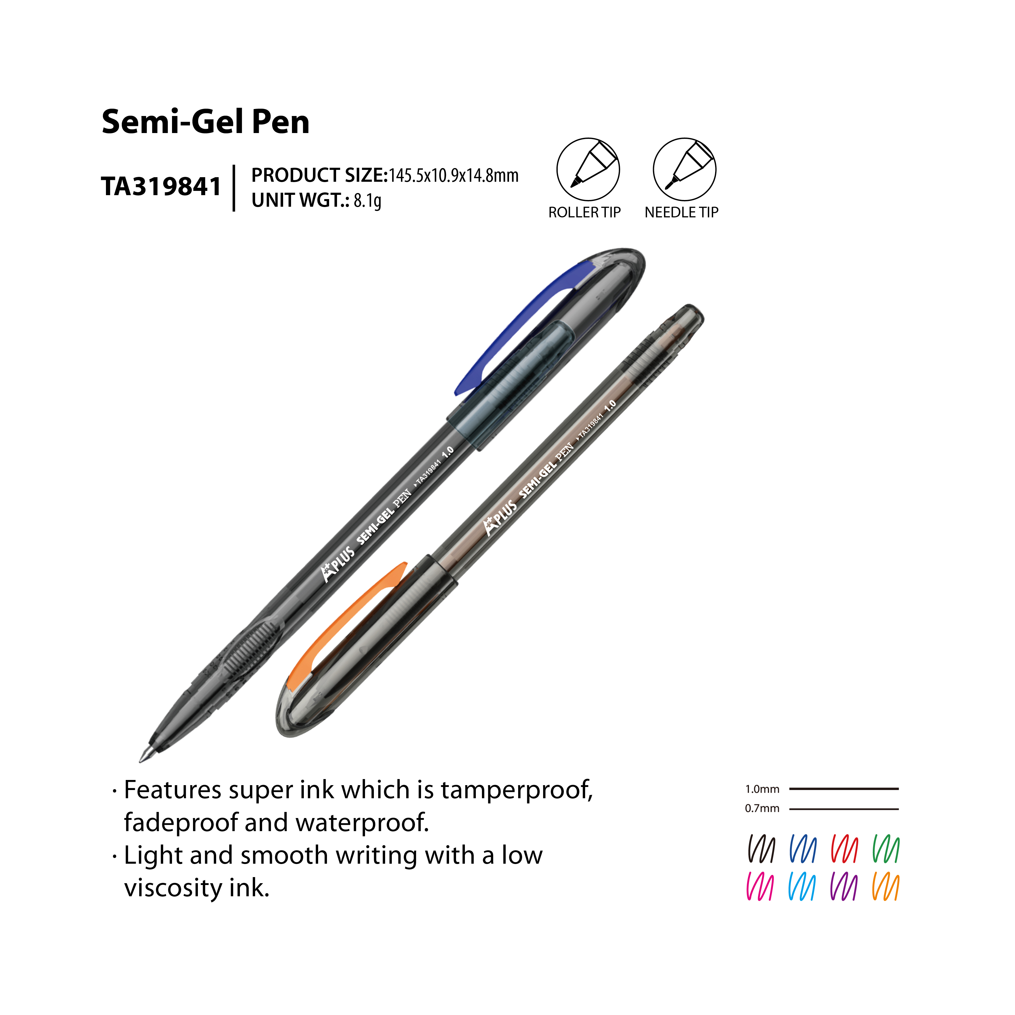 Semi-Gel Pen
