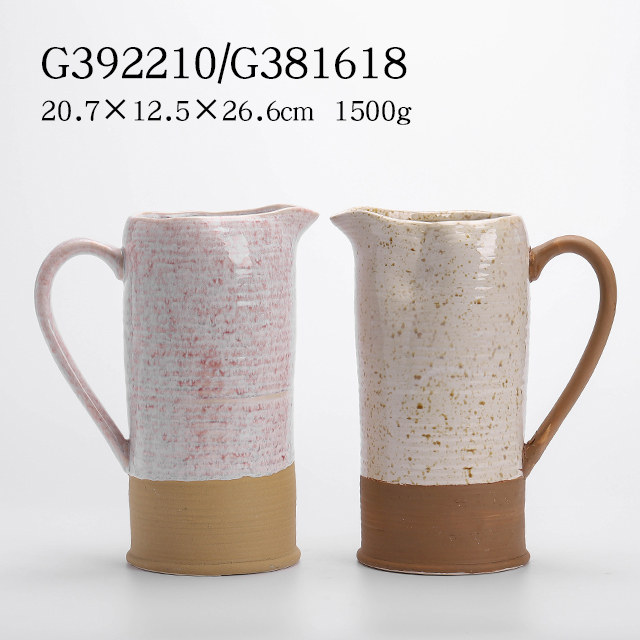 Porcelain Glazed Pitcher