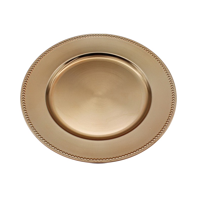 plastic charger plate
