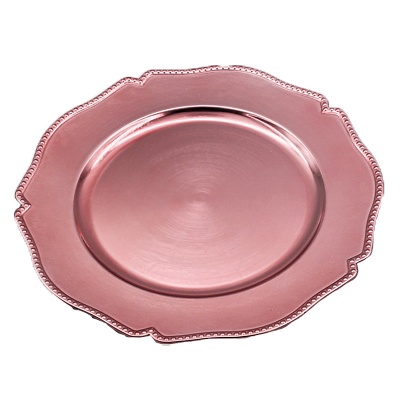 plastic charger plate