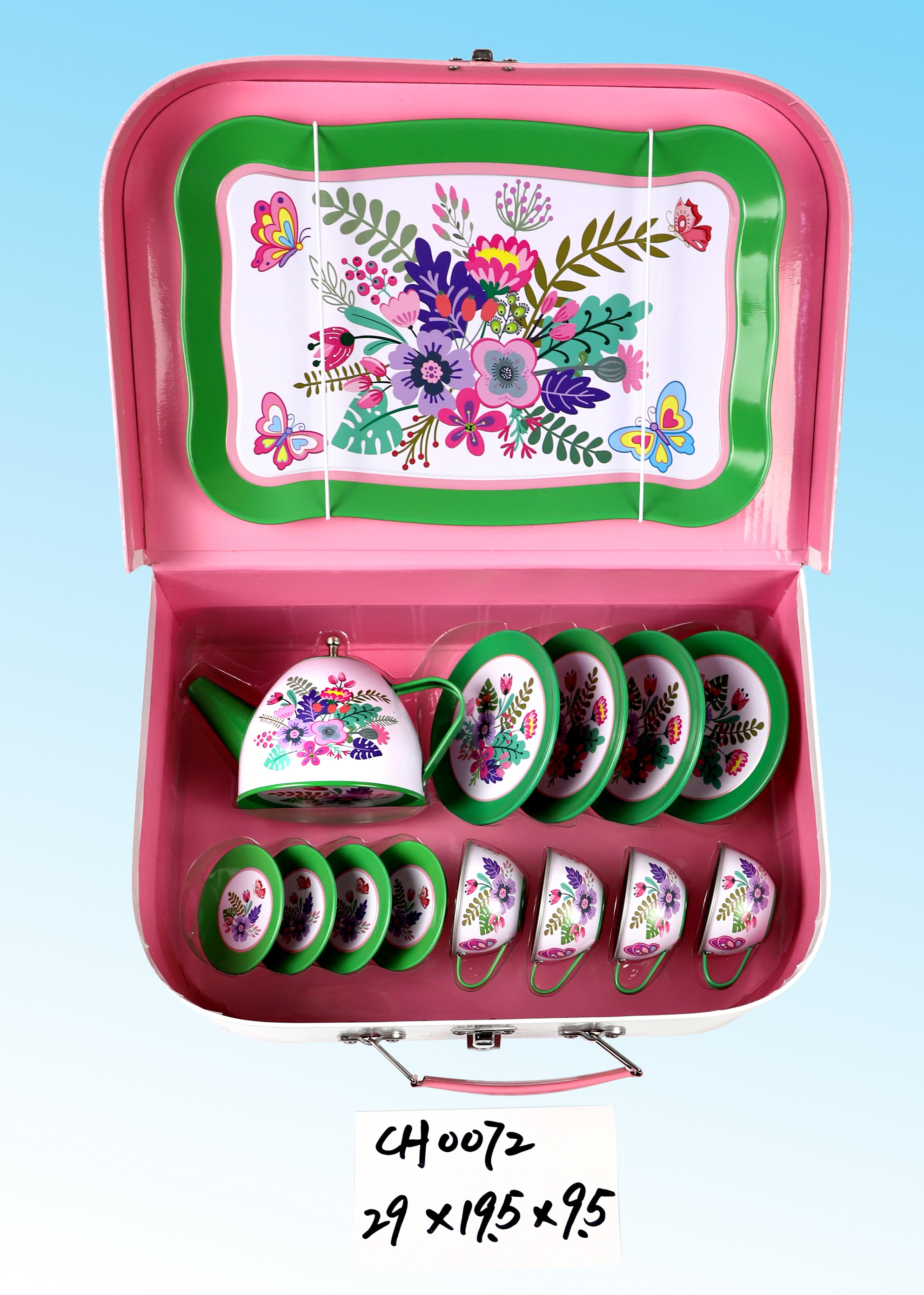 Tin Tea Set