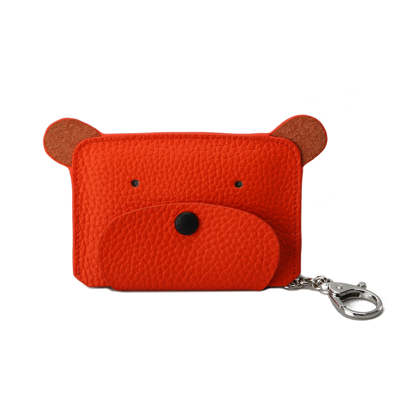 0000000001 leather keychain gift factory classic eco leather handbag&wallet SLG 2020 2021 new design fashion fabric color business leisure