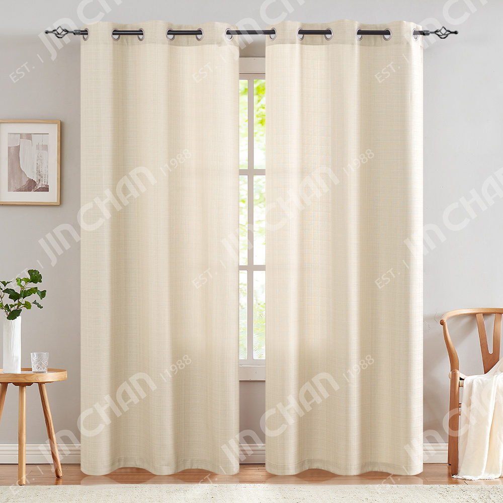 Tile Fabric Curtain