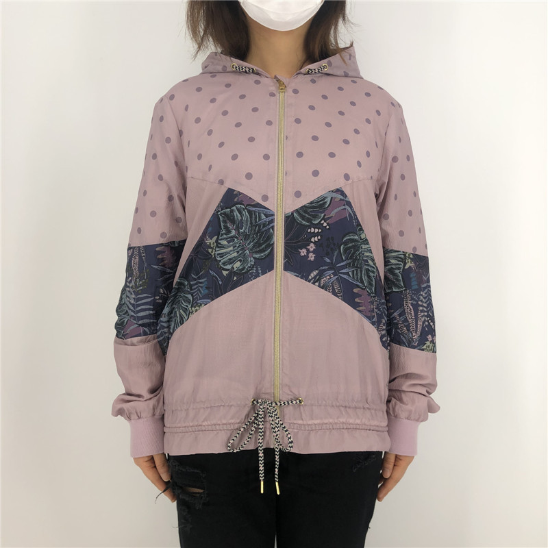 womens polka dot sport jacket