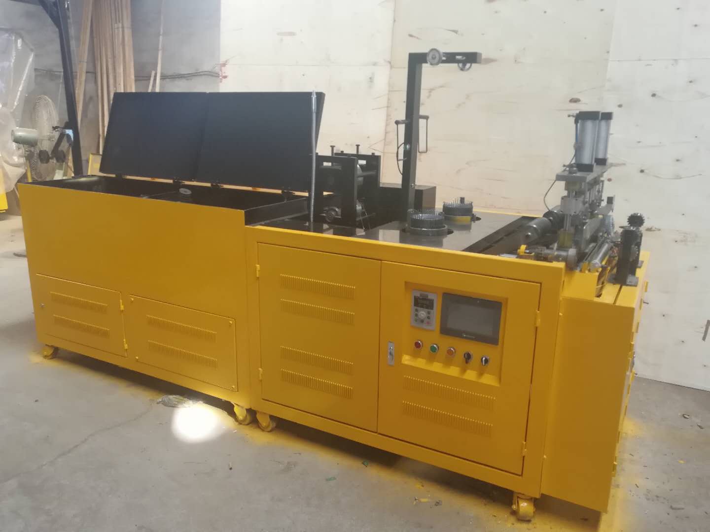 all in one mesh scourer machine