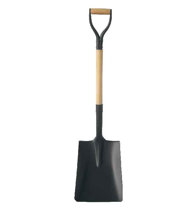 Square Mouth Steel Y Grip Handle Shovel