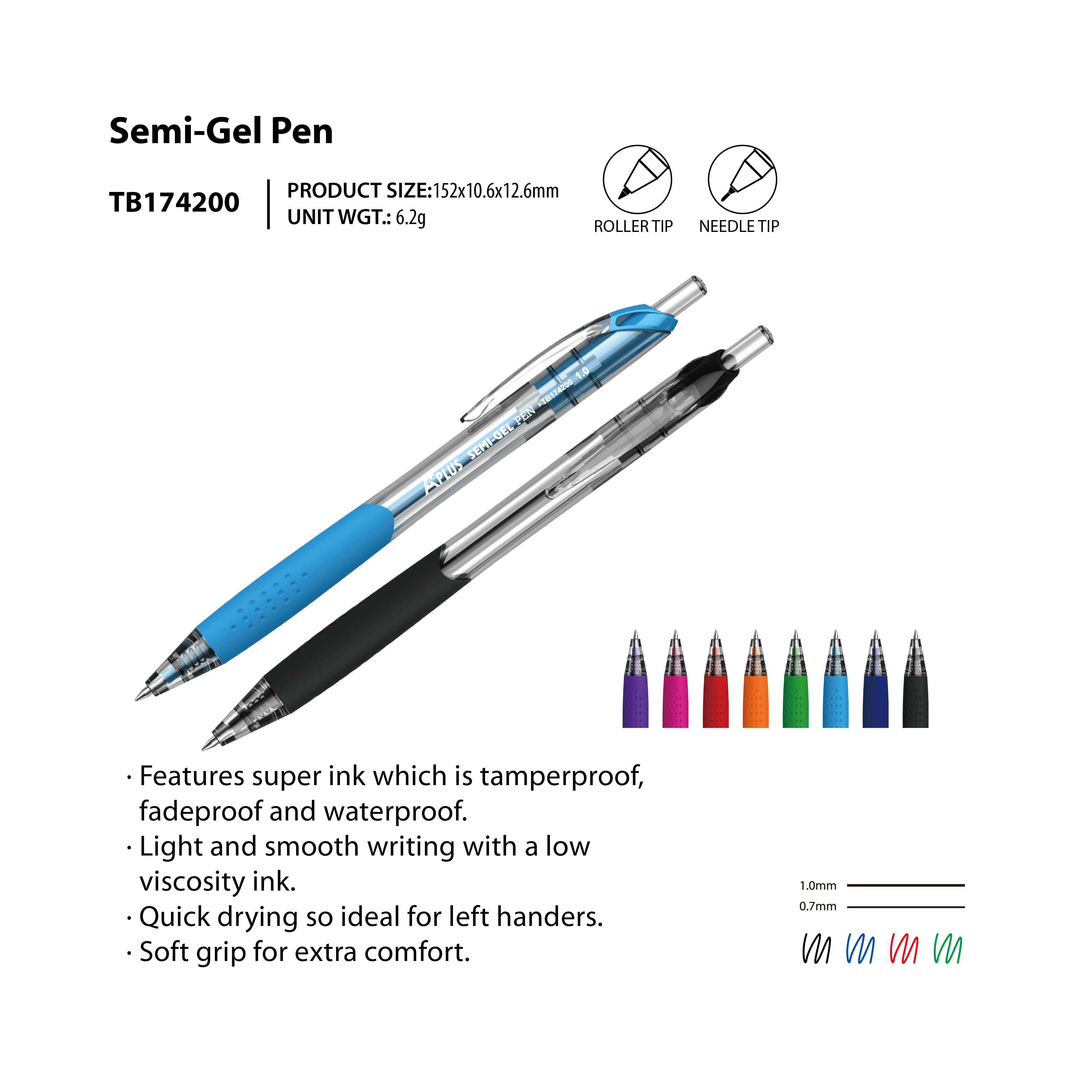 Semi-Gel Pen
