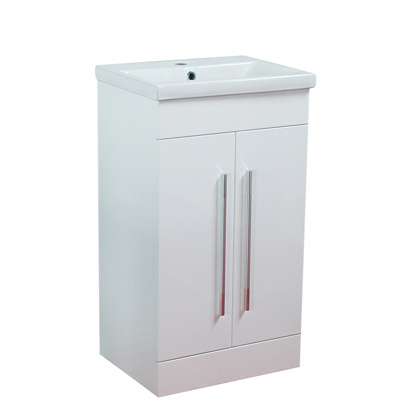 K1053 MDF Flloor Standing Bathroom Furniture vanity cabinet