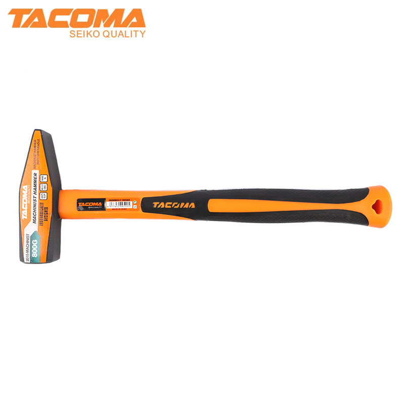 Machinist hammer with fiberglass handle