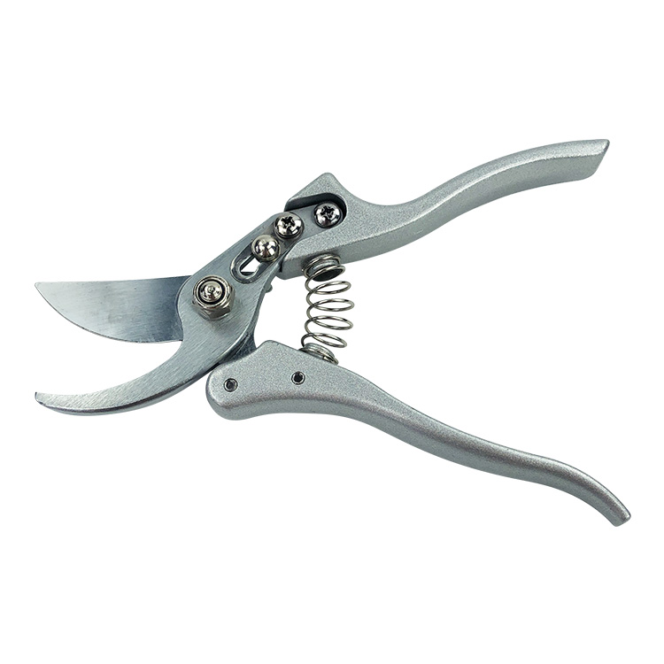 Hand Pruners Aluminum Alloy Handle Chromeplate Garden Scissor Trimming