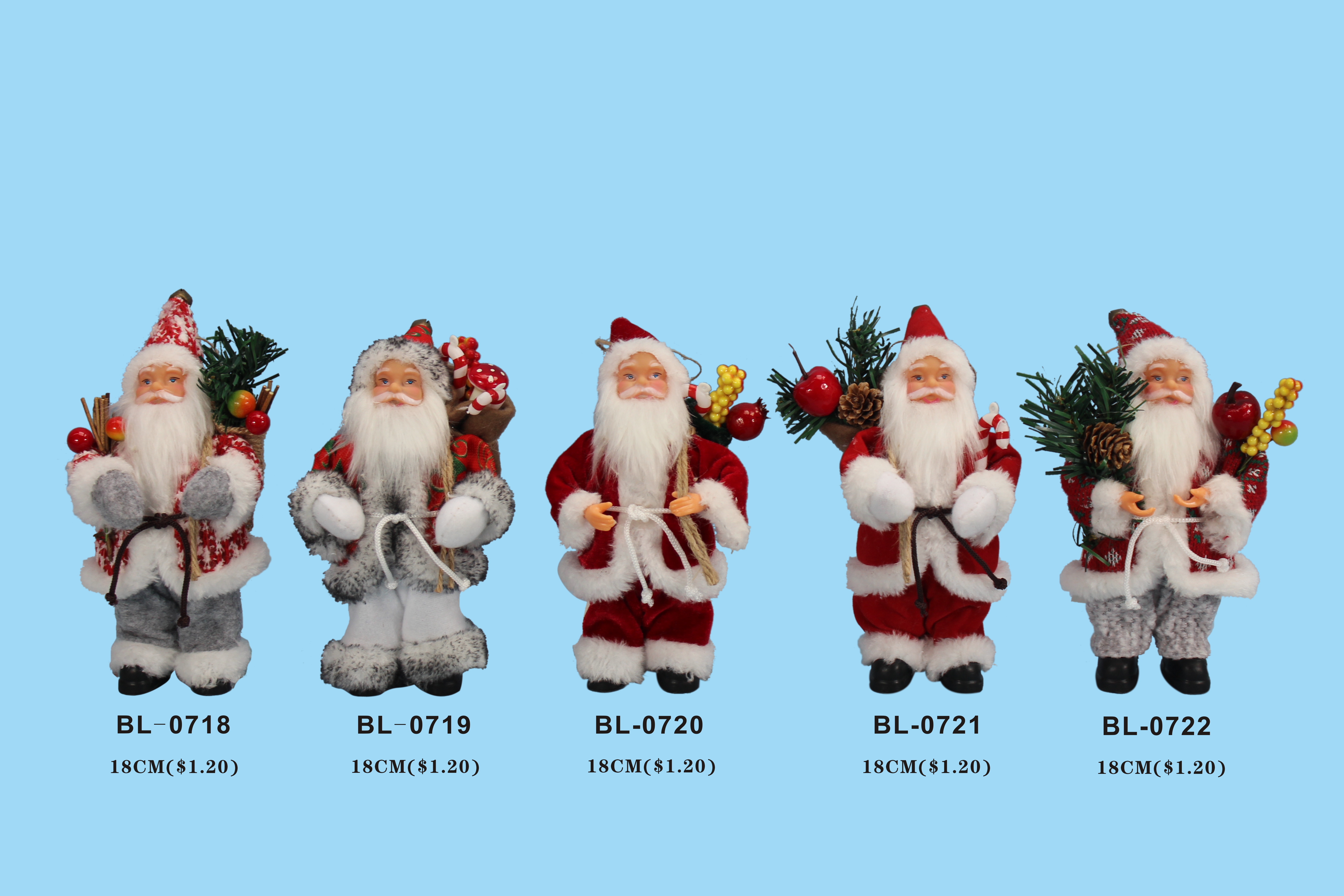 18cm Height Santa Clause