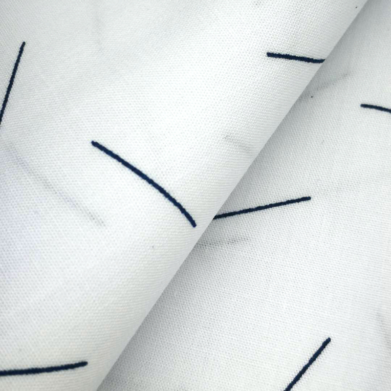 Shirt fabric 100% cotton poplin 40x40 133x72 printed