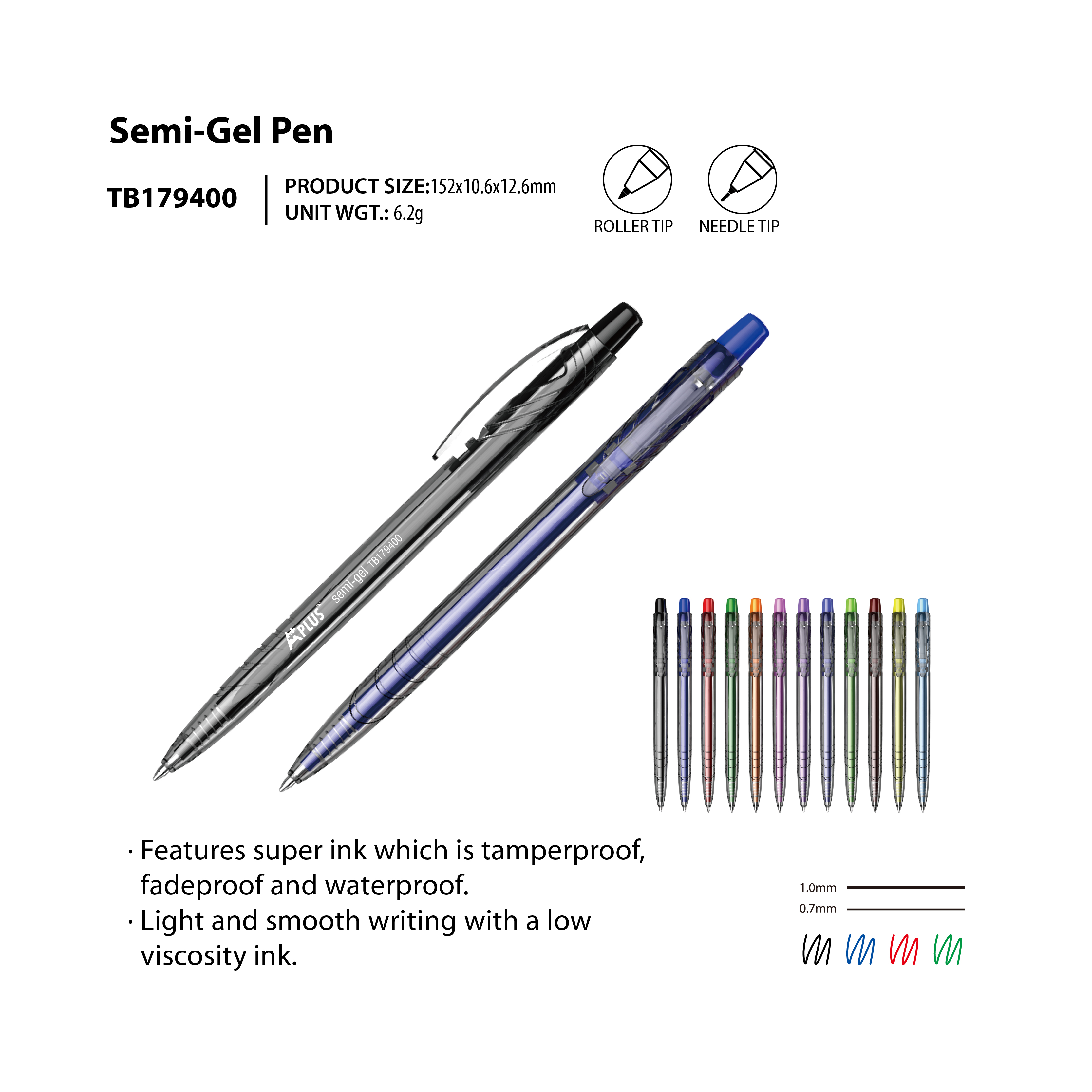 Semi-Gel Pen