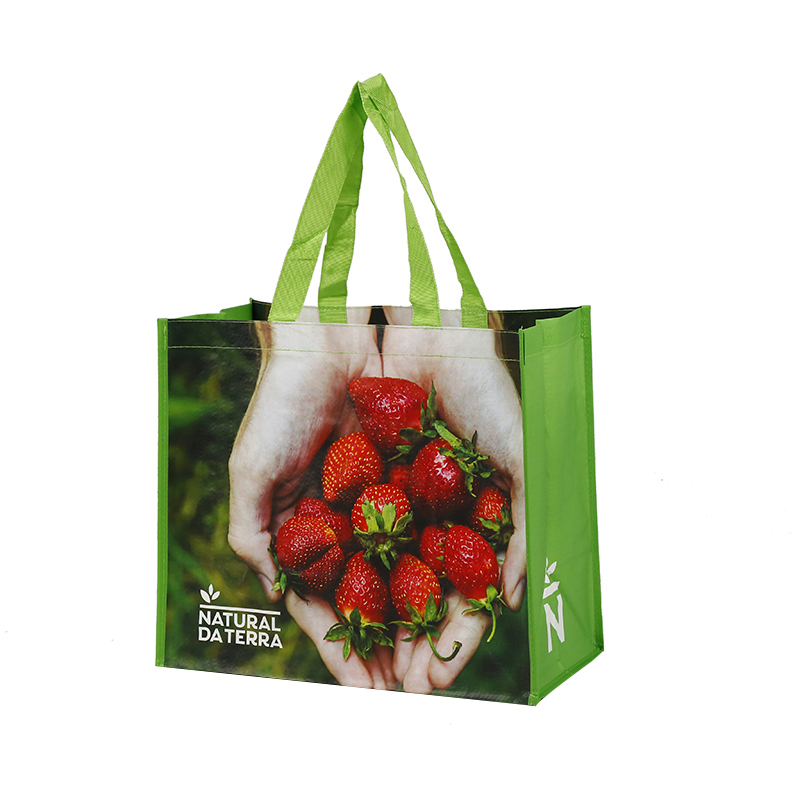 custom size pp woven bag with logo printed