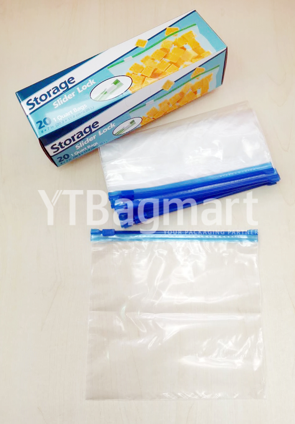 Freezer slide bag Quart