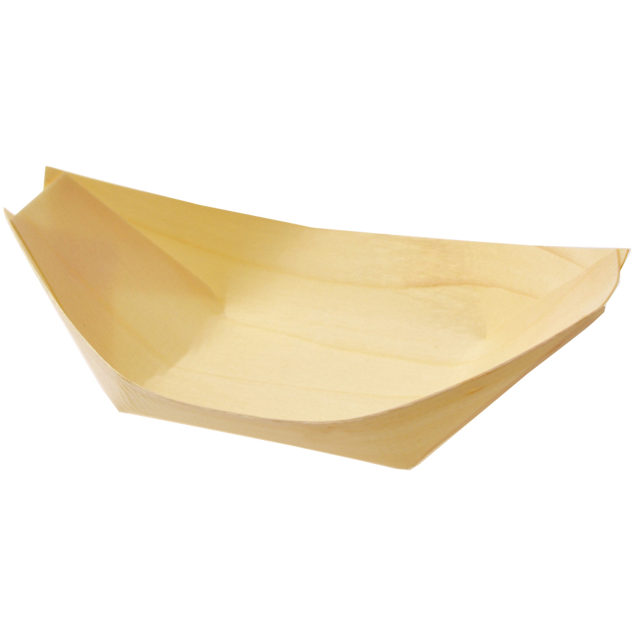 Disposable aspen boat