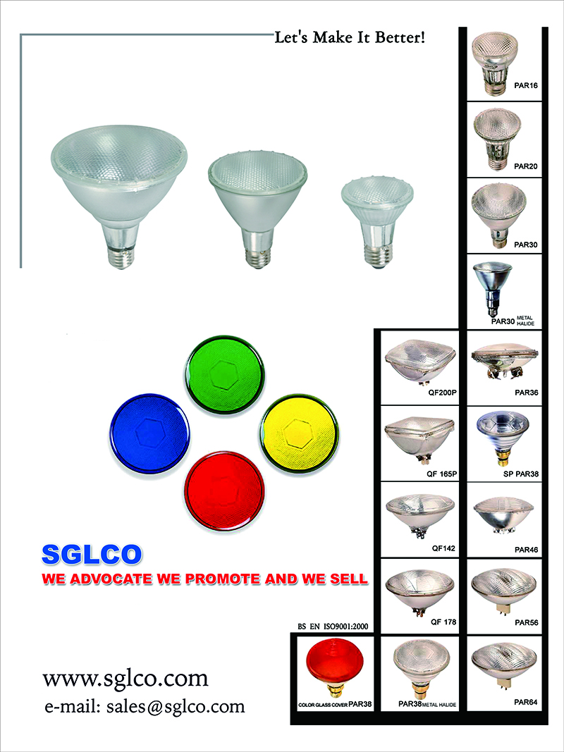 LED Glass Par Lamp Series