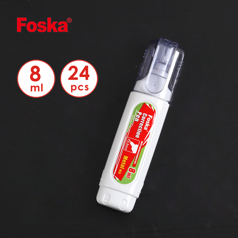 High Quality Foska 8ml Liquid Correction Fluid Pen
