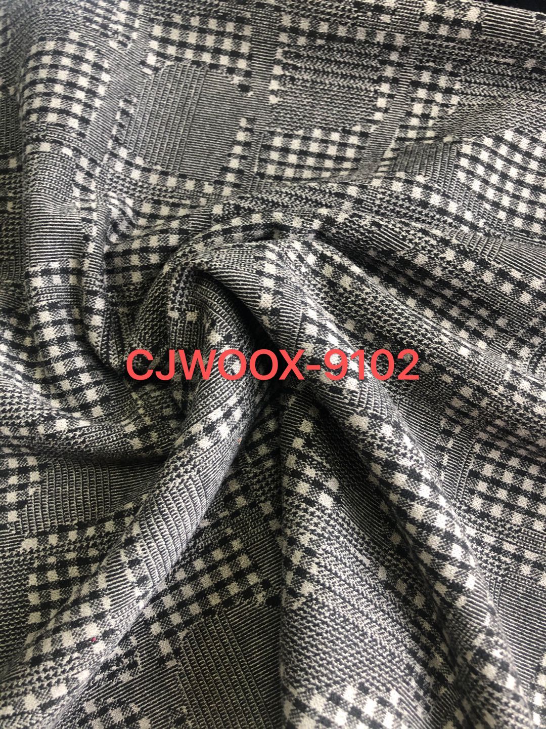 Suede Jacquard