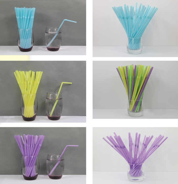 PLA corn degradable straw