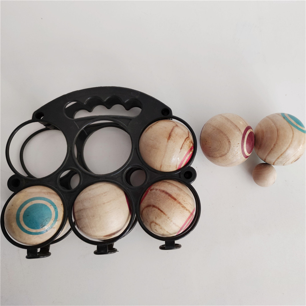 6pcs wooden petanque